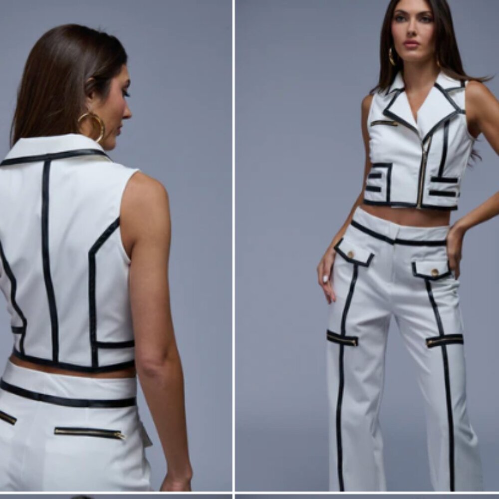 HAMPTONS TRIMMED VEST - XL